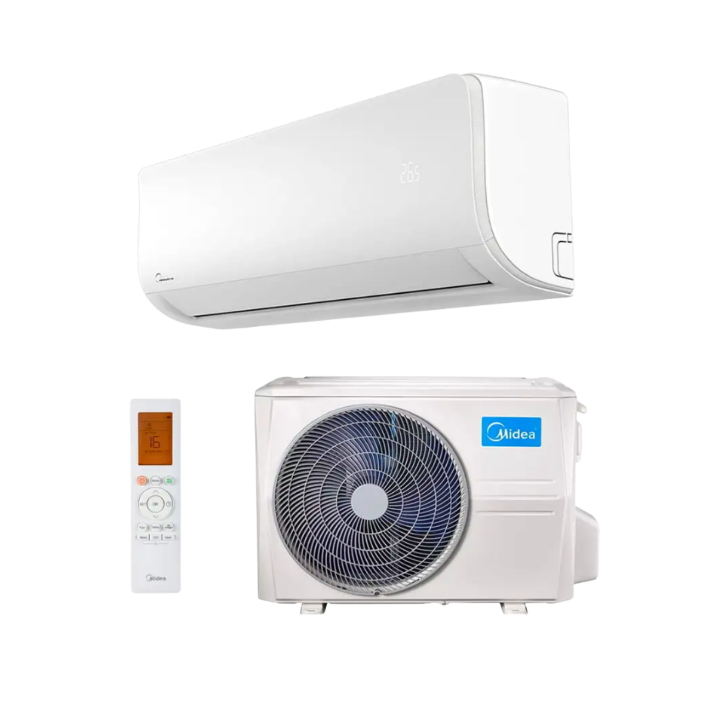 Xtreme Heat Midea -32°C MSAGBU-09HRFN8-QRD1GW(GA) / MOX201-09HFN8-QRD6GW